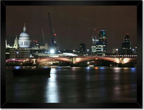 Poszterek keretben 40x30 London éjszaka London híd London Bridge