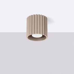 Sollux SL.1814 - AURA spotlámpa 1xGU10/10W/230V, 10 cm, taupe