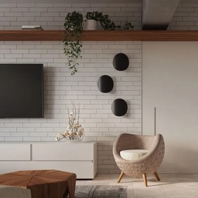 Sollux SL.0935 - Fali lámpa SENSES 2xG9/40W/230V fekete