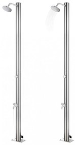 rozsdamentes acél kerti zuhany 215 cm