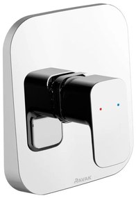 Ravak X070137 - R-BOX falba süllyesztett zuhanycsaptelep, fényes króm