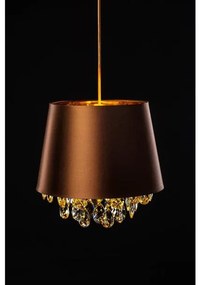 Lámpa Mennyezeti lámpatest NESTO, 6083, AC220-240V, 50/60Hz, 1*E27, max.40W, IP20, átmérő 30 cm, barna