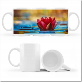 Fotó bögre Vízi liliom Virág Víz