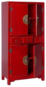 Piros szekrény 63x131 cm Oriente – Ixia