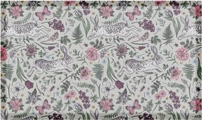 PVC lábtörlő 40x70 cm Hare Wildflowers – Artsy Doormats