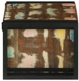 Borpolc 46x35x27.5 cm Tömör újrahasznosított fa