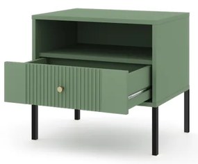 ISEO STOLIK NOCNY IS06 SMOKE GREEN/CZARNE NOGI 5W