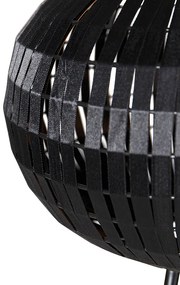 Modern állólámpa állvány fekete - Zoë