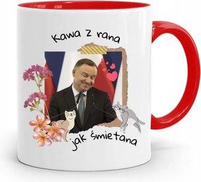 Piros Bögre Elnök András Duda Kávé Reggel