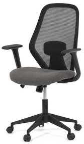 Fekete Hálós Irodai Szék Hinta Mechanikával. KA-V3149 BK