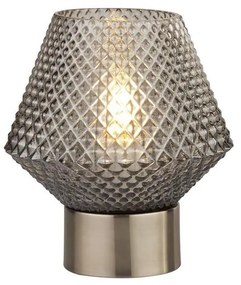 Searchlight EU60754SM - Asztali lámpa AVIA 1xE27/7W/230V