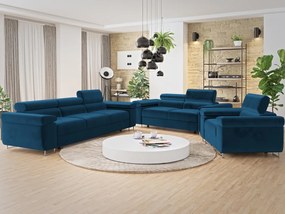 Ülőgarnitúra 3+2+1 Terazuro 3+2+1 (kék)  . 1105851