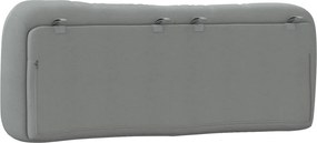 világosszürke szövet fejtámla párna Hvar 120 cm