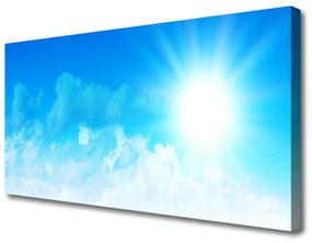 Vászonkép Sun Sky Tájkép 140x70 cm