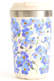 Chilly's Bottles termosz bögre - Nefelejcs 340ml, Emma Bridgewater kiadás/eredeti