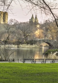 Poszter 42x59,4cm Központi park Manhattan panorámával 5, Assaf Frank