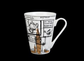 London bögre 300ml (sárga)