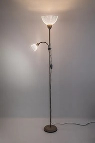 Rabalux 74103 - Állólámpa ACTION PRO 1xE27/60W/230V + 1xE14/25W bézs