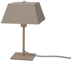 Bézs asztali lámpa fém búrával (magasság 31 cm) Perth – it's about RoMi