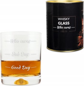 Whisky Pohár Who cares szuper ajándék