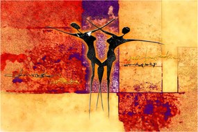 Kép - Afrikai istennő (90x60 cm)