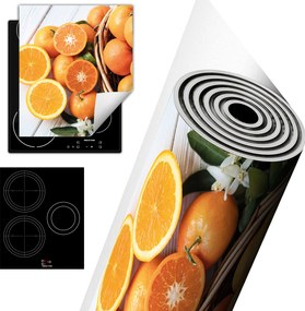 Tűzhelyvédő Szőnyeg Asztali Dekoráció 45x52 Narancssárga fa