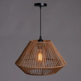 Natúr színű függőlámpa papír zsinór búrával ø 33 cm – Casa Selección