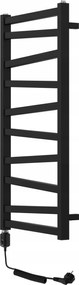 Arceno Elektromos Fürdőszobai Radiátor CYL600WCZM 600W 970 x 500 Matt Fekete