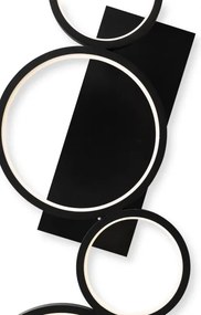 BRILAGI - LED dimmelhető mennyezeti lámpa RINGO LED/34W/230V fekete + távirányító