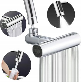 Hosszabbító Perlátor Konyhai Csaptelep Forgófej 4 Funkció 360