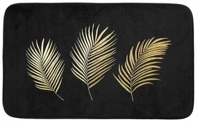 Fekete-aranyszínű fürdőszobai kilépő 45x75 cm Orbella – douceur d'intérieur