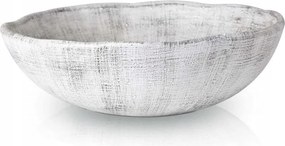 Virágtartó tál kerámia szürke 10 cm x 30 x 10 cm 44.001.30 Polnix