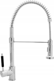 Konyhai Csaptelep Spirál Rhea Króm mosogatóhoz