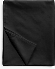 Goldea sima pamut lepedő - fekete 220 x 240 cm