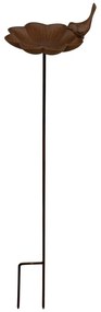 Madár figurás öntöttvas álló madáretető, magasság 91 cm - Esschert Design