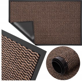 Lábtörlő Cipőbelépő Ajtó Alatt 90X150 Cm Almeria Barna