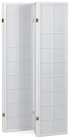 Fehér Tömörfa Paraván. EF-E804 WT