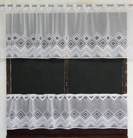 Mg Irigység Függöny fehér 2/410 250x40cm M