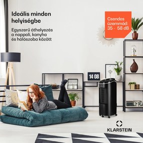 Klarstein IceWind Plus Smart 4 az 1-ben, léghűtő, ventilátor, párásító, légtisztító, app vezérléssel