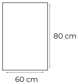 Div 80 tükör led világítással