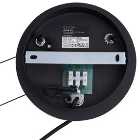 Ipari függőlámpa fekete 9-es - Knight