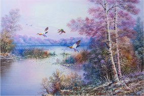 Kép - ősz jön, olajfestmény (90x60 cm)