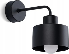 Sollux fali lámpa Savar Industrial fekete E27, 60W Sollux
