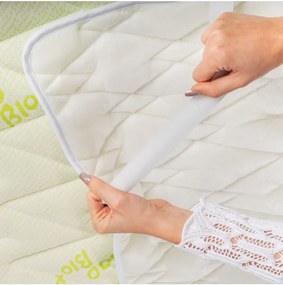 EMI Bamboo matracvédő a sarkokon gumiszalaggal