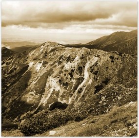 Poszterek 100x100 Tátra Lengyel hegyek Kilátás