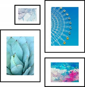 Poszterek 4db-os szett nappali kompozíció szett