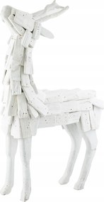 Rénszarvas Karácsonyi Figura, fa, XL