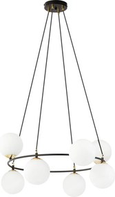 Emibig modern függeszték azura fehér fekete arany emi1295/8