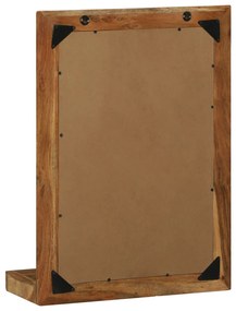 Fürdőszoba Tükör 50x22x70 cm Szilárd Akác