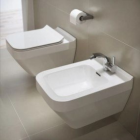 Cersanit Crea WC ülőke négyzet alakú hőre keményedő / antibakteriális, fehér, K98-0178